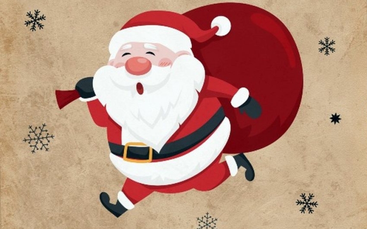 Mazsola percek és ajándék a Mikulástól a könyvtárban