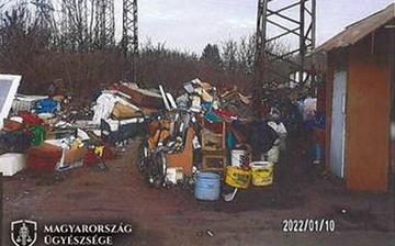Veszélyes hulladékot gyűjtöttek – vádat emeltek ellenük