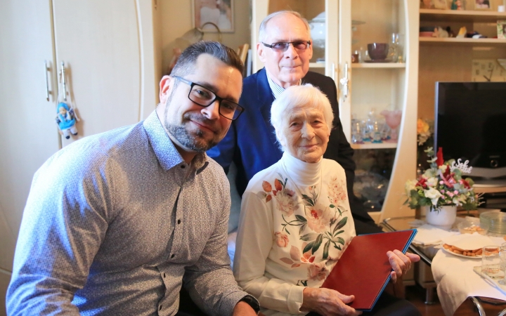 Százéves lett az idei év első szépkorúja