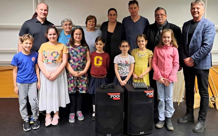 Adomány révén ugrott nagyot a táncegyüttes hangtechnikája