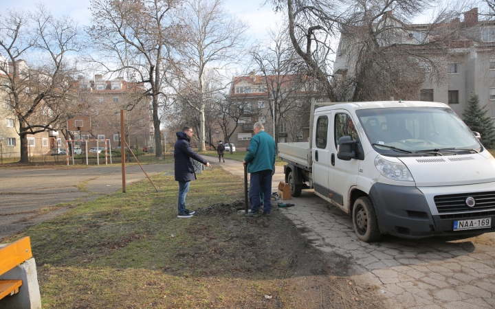 Felújítják a Liget köz parkolóit