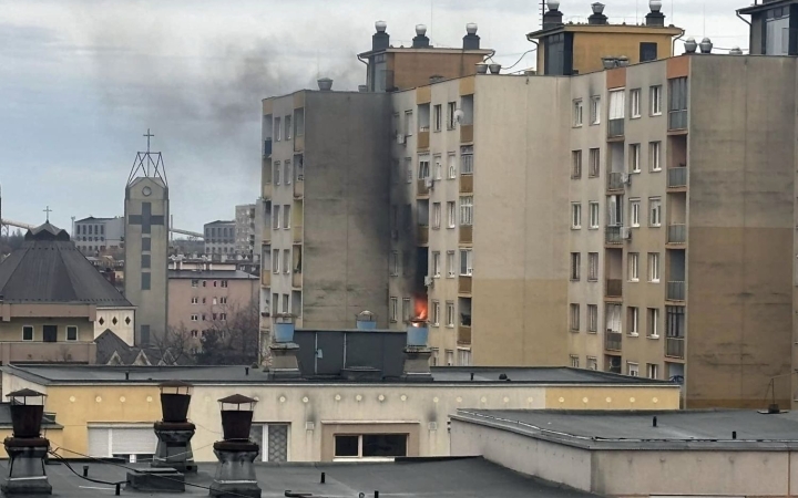 Bréking: lakástűz a Római körúton (FRISSÍTVE!)