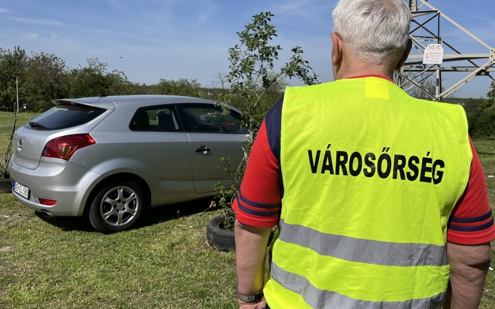 Városőrök járják Dunaújváros utcáit