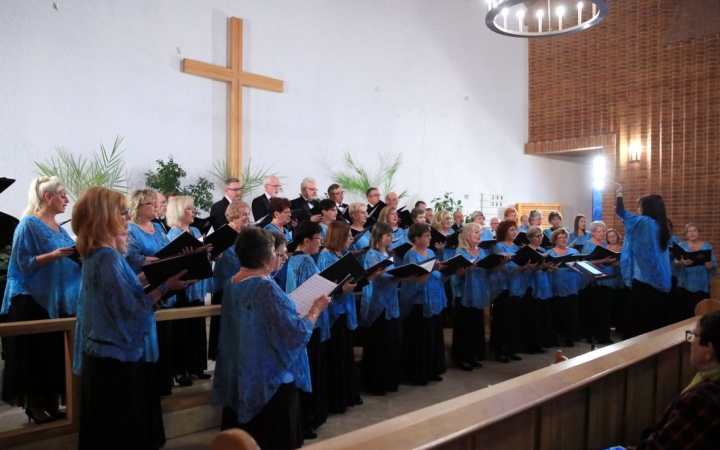 Vegyeskari évadzáró koncert a múzeumban