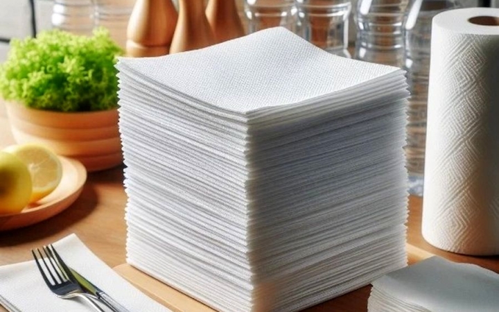 Szalvéták és papírtörlők használata az éttermekben