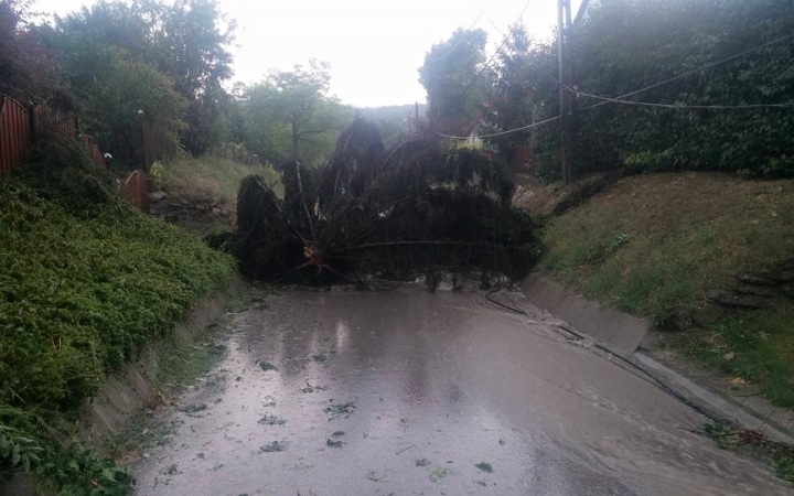 Tarolt a vihar a megyében, városunk "megmenekült"