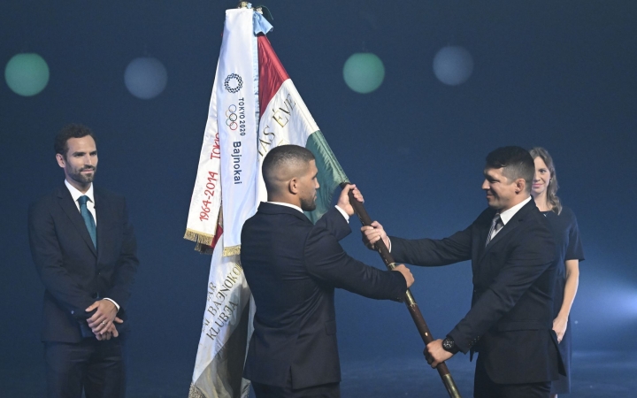 Fogadalmat tett a Párizsba készülő Magyar Olimpiai Csapat