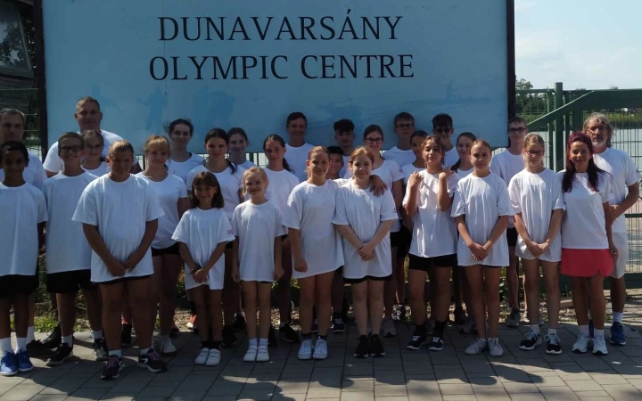 Újra együtt gyakoroltak a tollaslabdázók