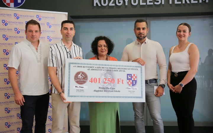 Dunaújváros Kenyere – negyedévente nemes cél érdekében