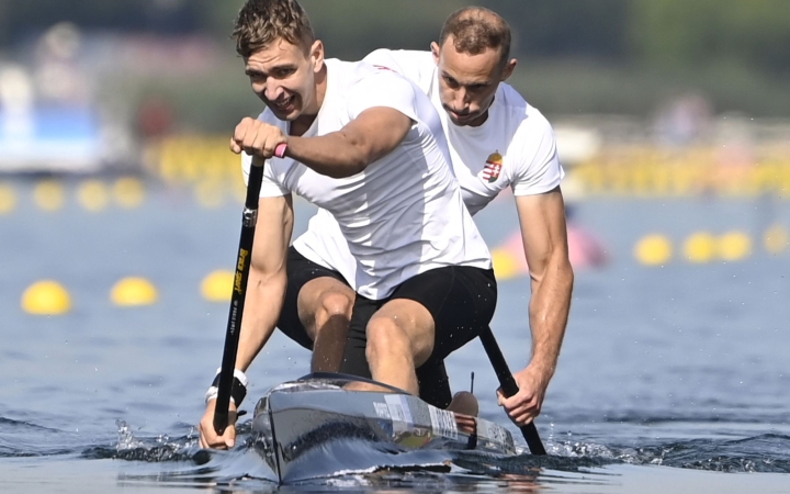 Hajdu Jonatánék középfutamban az olimpián