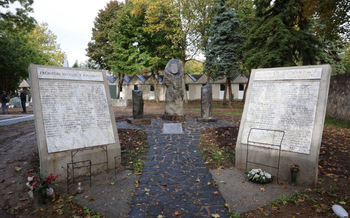 Hamarosan elkészül a szovjet hősi emlékmű a köztemetőben