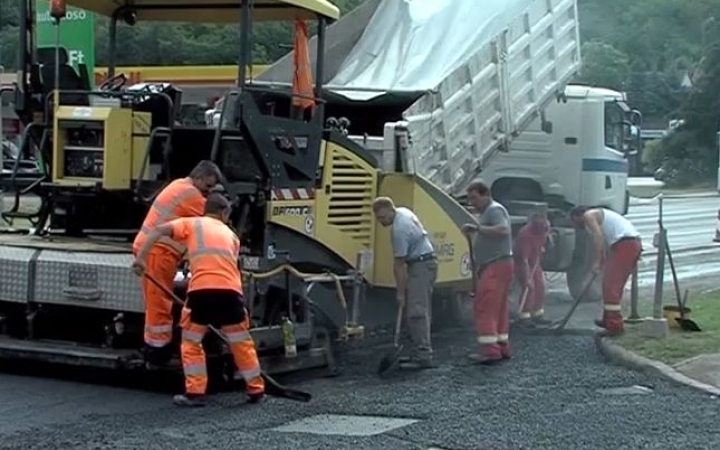 Utolsó állomásához érkezett az Aranyvölgyi út felújítása