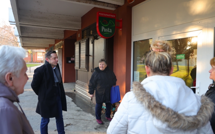 Megnyílt a Béke városrész postája