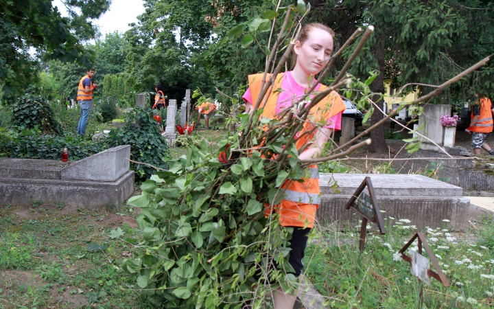 Nyári munkák - szorgoskodó diákok