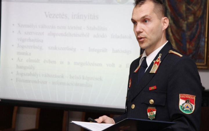 Változás a helyi katasztrófavédelmi kirendeltség élén