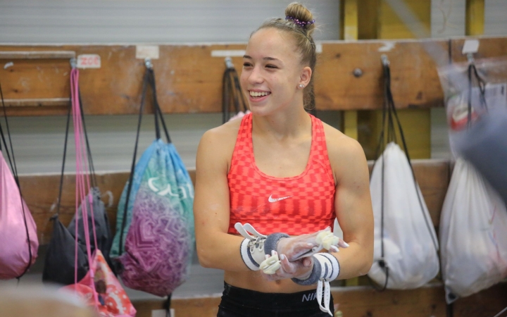 Munkában a DKSE tornászai