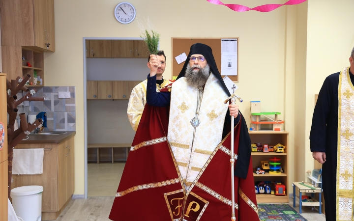Megáldották a Szent Pantaleimon Görögkatolikus Óvodát 