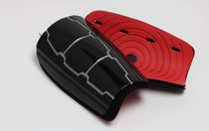 A sípcsontvédő praktikus kiegészítő egy focimeccs alkalmával