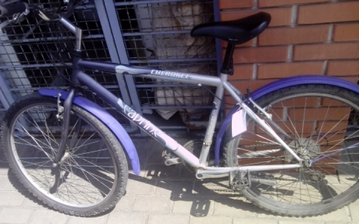 Fél óráig örülhetett a lopott bringának