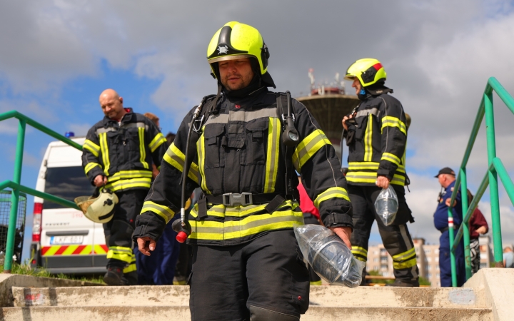 Újra a Duna-parti lépcsősoron versengtek a lánglovagok (galériával)