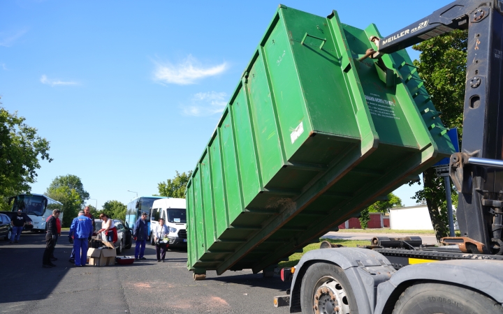 Lomtalanítás a Béke városrészben: 65 tonna, 976 köbméter lomtól szabadultak meg