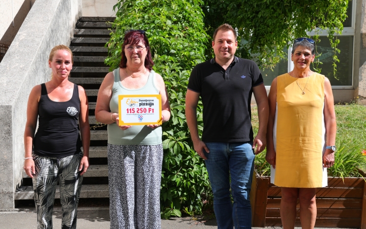 Dunaújváros Pizzája: az MMK-nak segített a nemes kezdeményezés 