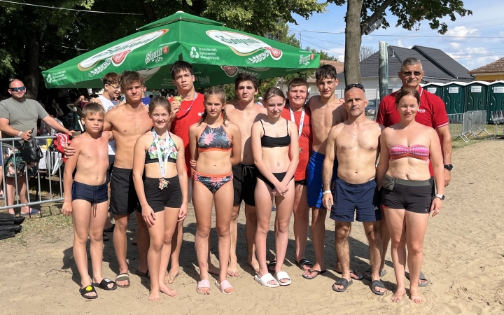 Strandon is eredményesek