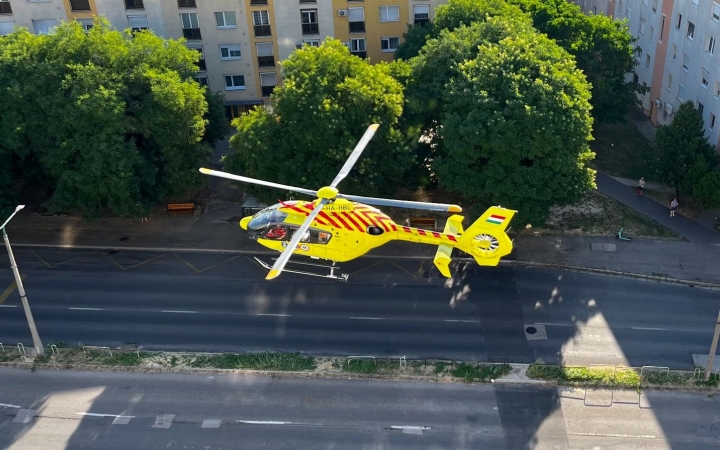 Mentők: éles helikopteres bevetés a Szórádon – sok képpel! (FRISSÍTVE!)