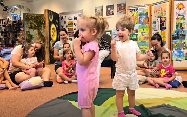 DSTV: Mazsola Percek a gyermekkönyvtárban