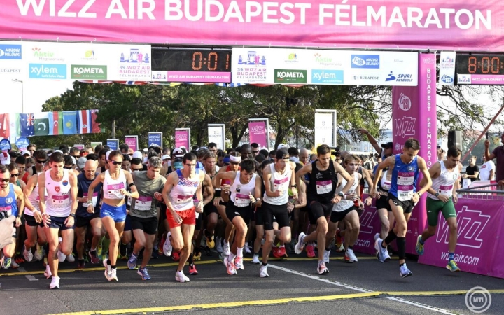Budapest Félmaraton: 115 ország futói a rajtnál