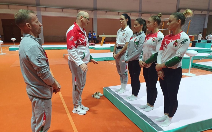 Túl van a pódiumedzésen a női tornászválogatott Jakartában