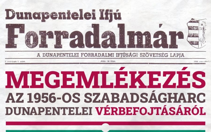 A szabadságharc eltiprására emlékeznek