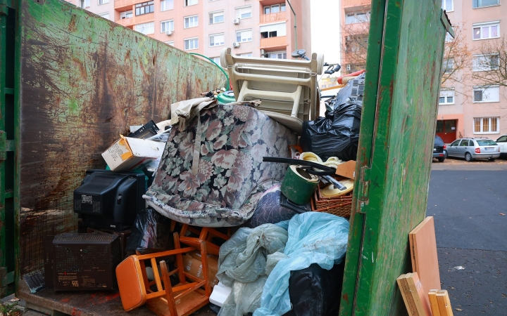 Jól működik a rendszer, idén közel 500 tonna hulladékot lomtalanítottunk össze