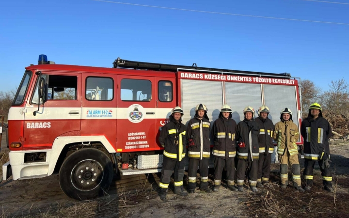 Segítsünk a baracsi tűzoltóknak!