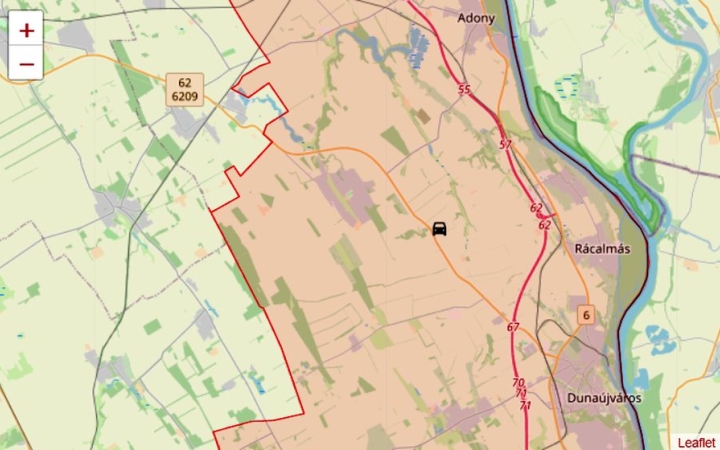 Súlyos baleset, teljes útzár a 62-es úton