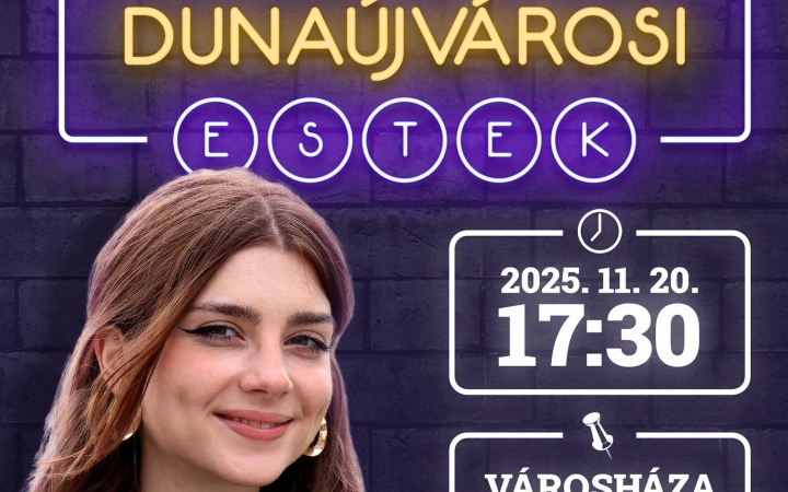 Dunaújvárosi Estek – legközelebb Szöllős Luca Lénával