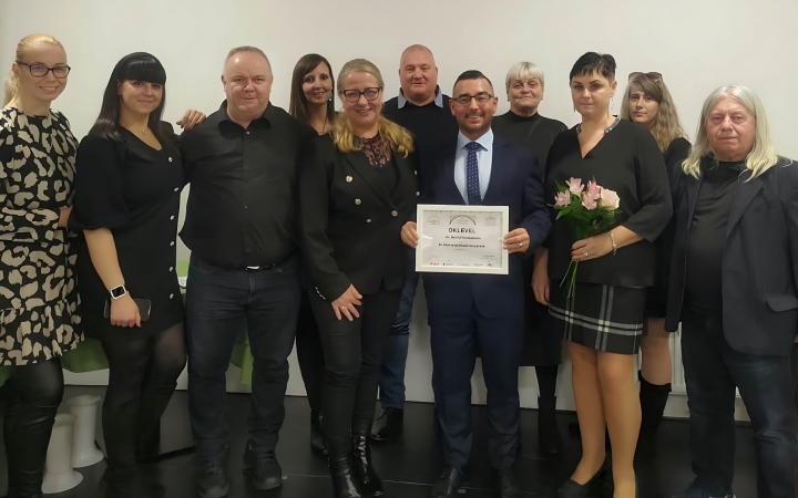 Rangos díjat kapott a Jót, Szívből – Dunaújvárosért csapata