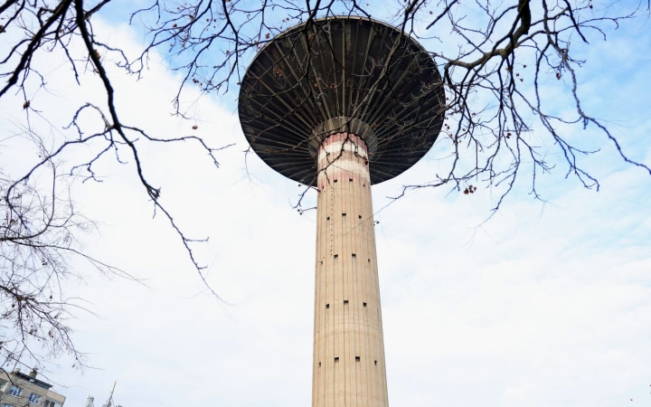 Mezőföldvíz: látható, de nem veszélyes a víztorony dőlése Mezőföldvíz: látható, de nem veszélyes a víztorony dőlése