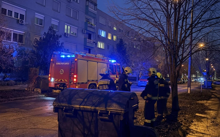 Lakástűz a Szabadság úton