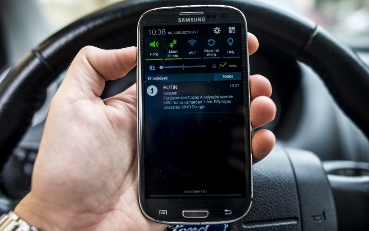 RUTIN - Hasznos információkkal lát el minket a rendőrség mobilon