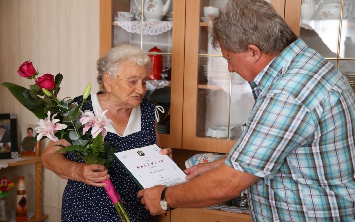 Újabb szépkorút köszönthetünk a "kilencvenek klubban"