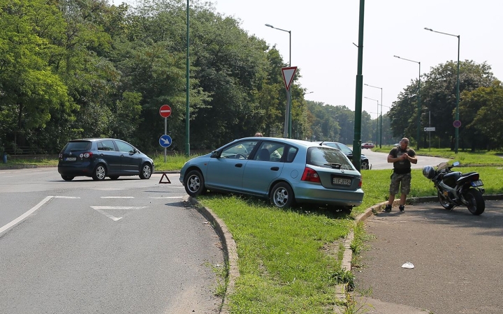 Baleset a Vasmű térnél