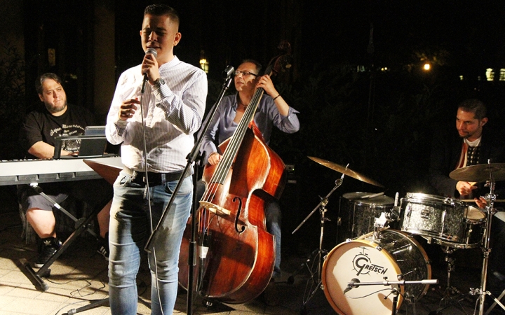 Apa és fia egy színpadon - Egri János Quartet a Művészben-DO-videó