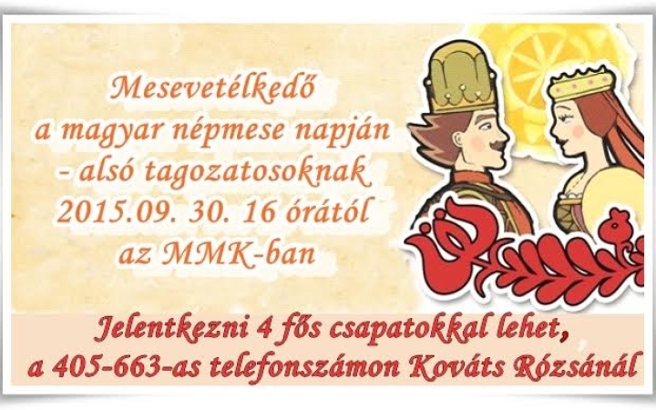 Rendhagyó mesevetélkedő gyerekeknek