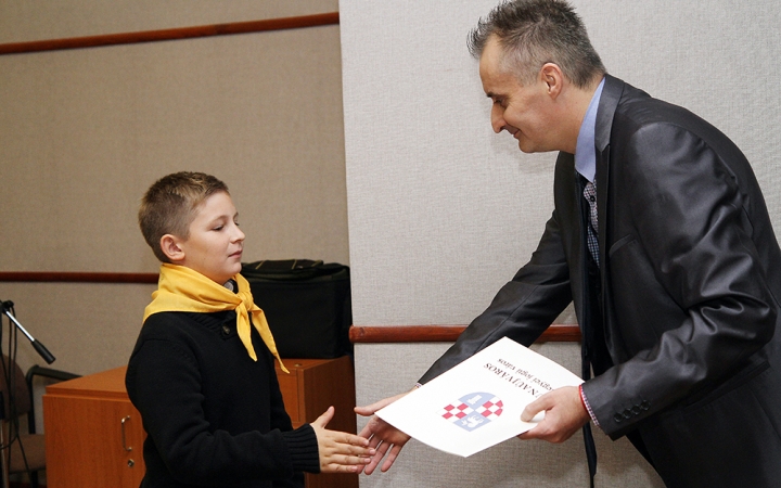 Akikre büszkék lehetünk - A hónap diákjai a polgármesternél