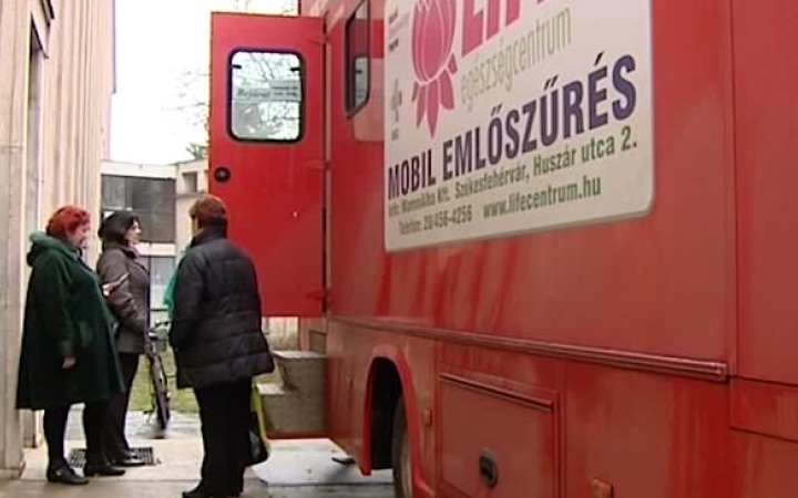 A mellrák is kivédhető - Jön a szűrőkamion, keressék fel minél többen!