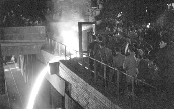 58 éve adták át a második nagyolvasztót a Vasműben