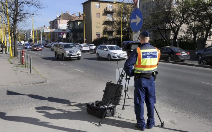 Fokozott megyei ellenőrzés - a gyorshajtókra utaznak a rendőrök