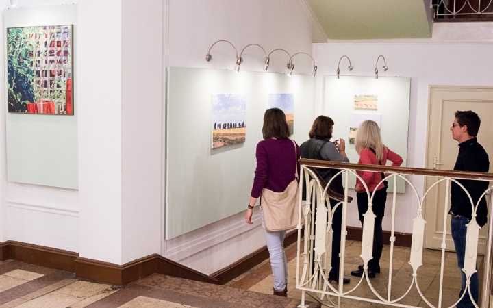 Fűves képek - Kiállításmegnyitó a Bartókban