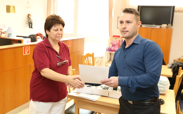 Nagyértékű adomány a kórház gyermekosztályának Nagyértékű adomány a kórház gyermekosztályának